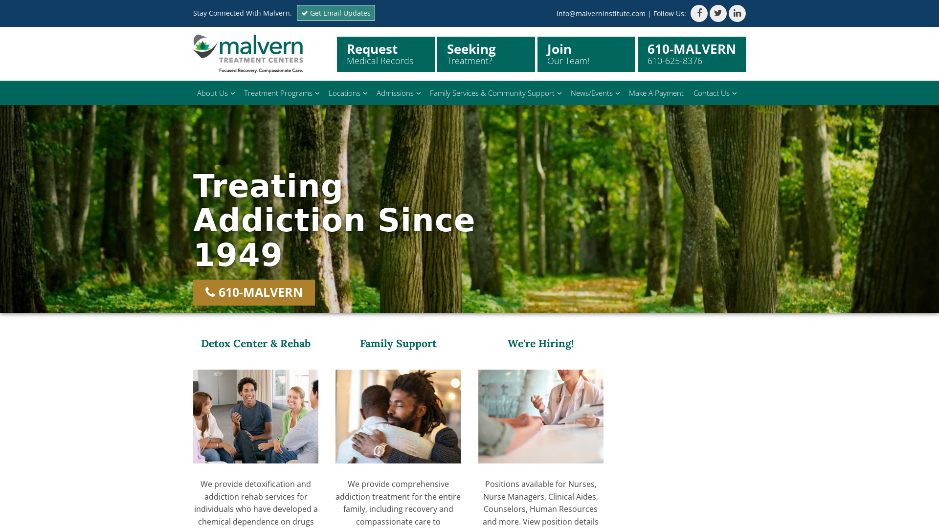 Malvern Treatment Centers